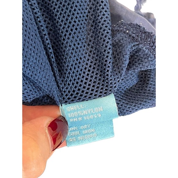 J Mclaughlin Mens Gingham Blue Fish Fishes Swim Trunks Suit Bathing Size S RARE - Picture 5 of 14